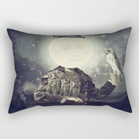 Full Moon Rectangular Pillow