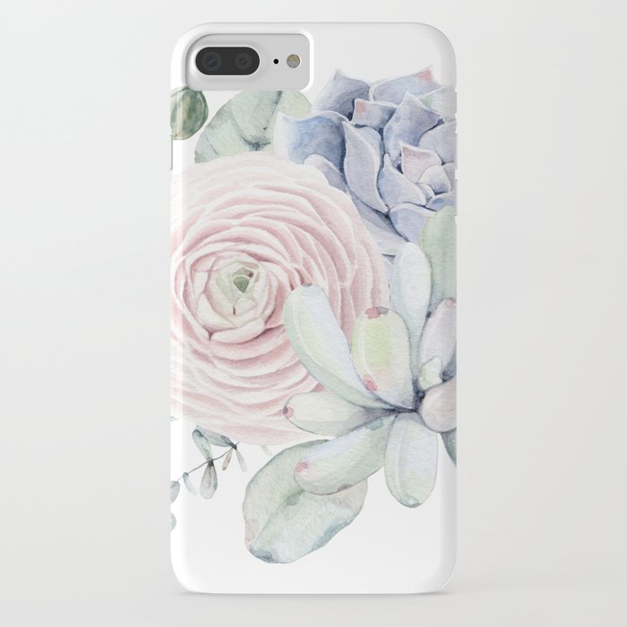 Succulent Blooms iPhone Case