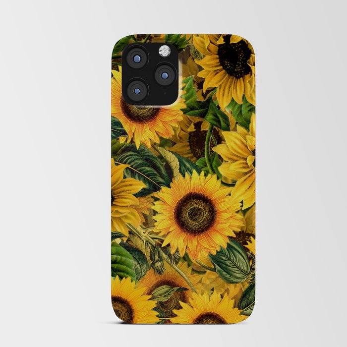 Vintage & Shabby Chic - Noon Sunflowers Garden iPhone Card Case