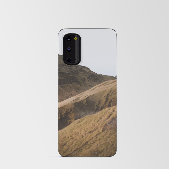 Icelandic mountains | landscape travel nature Iceland adventure photography Android Card Case