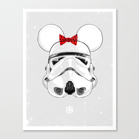 Salt — Mini Trooper Canvas Print