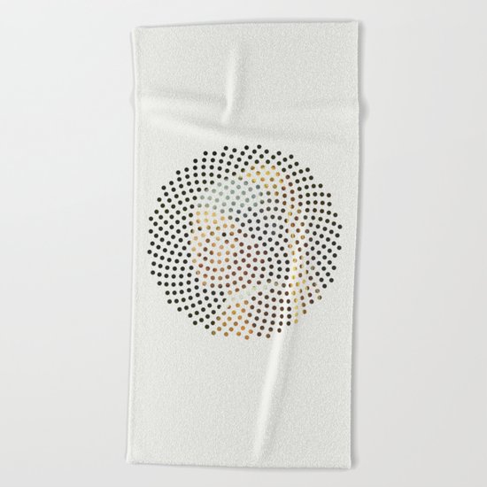 Optical Illusions - Famous Work of Art 3 Beach Towel