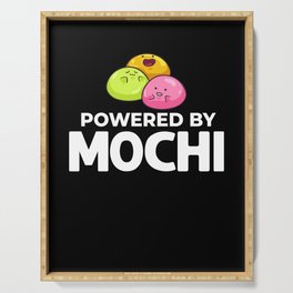 Mochi Ice Cream Donut Rice Cake Balls Serving Tray