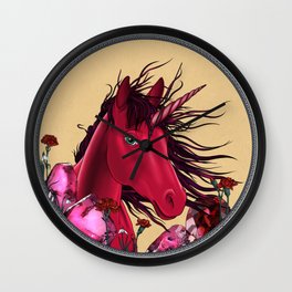 January Unicorn Wall Clock