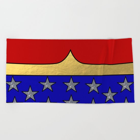 Wonder Hero Beach Towel