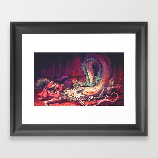 Bleed Framed Art Print