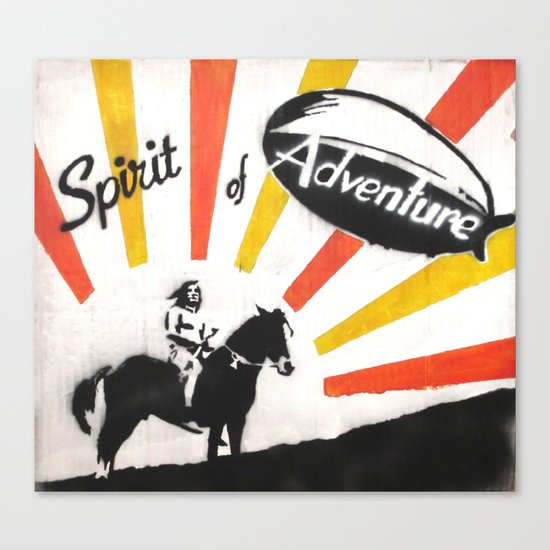 spirit of adventure Canvas Print