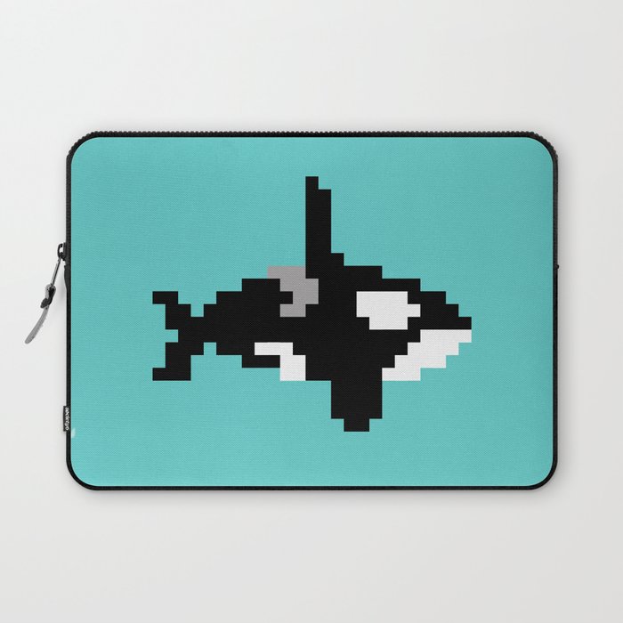 8-bit Orca Laptop Sleeve