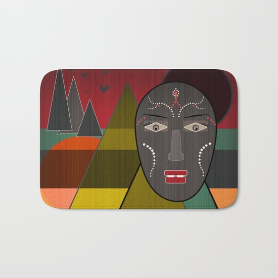Africa . Bath Mat