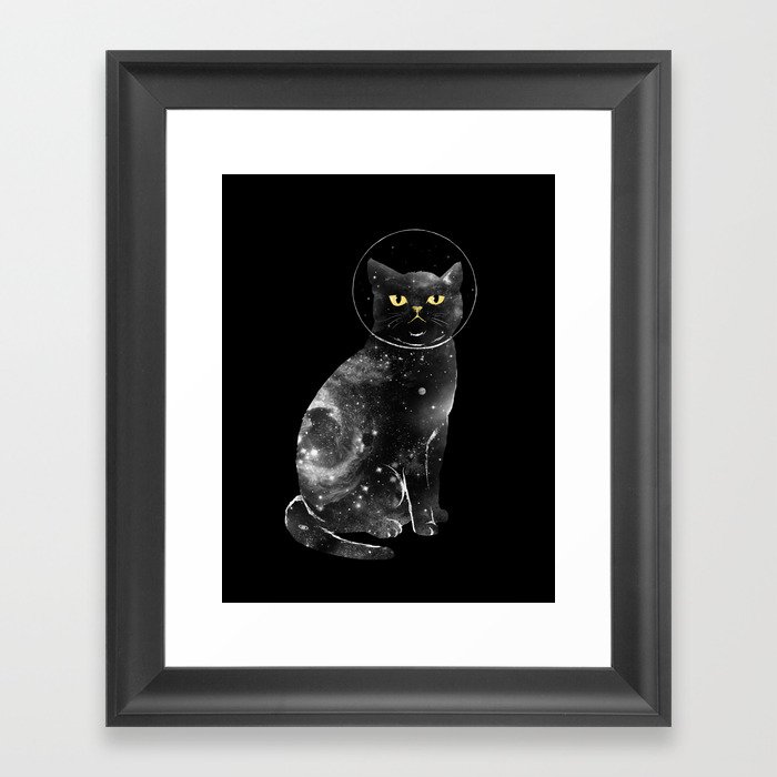 Fly me to Space Framed Art Print