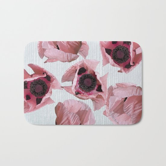 Perfection in a poppy Bath Mat