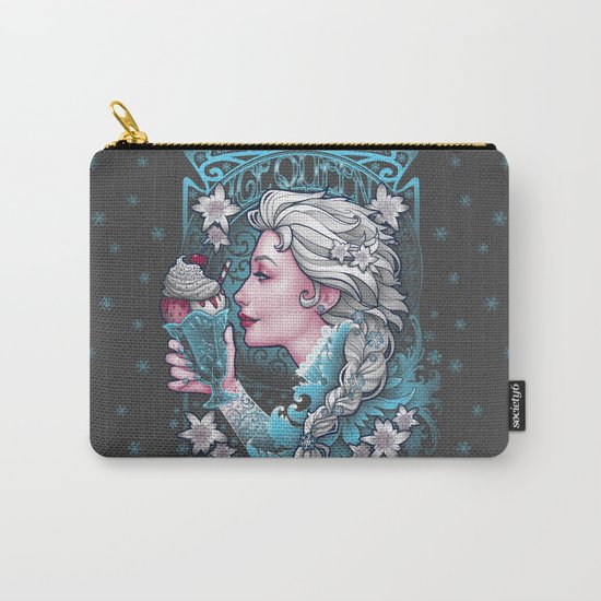 Ice Cream Queen Carry-All Pouch