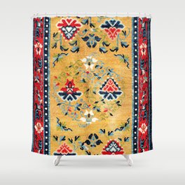 Shigatse Khaden South Tibetan Rug Print Shower Curtain