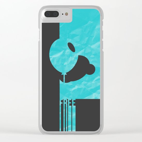 Free Clear iPhone Case