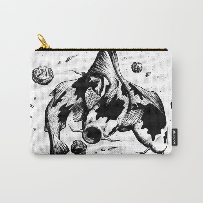 Koi Fish Space Eater Carry-All Pouch