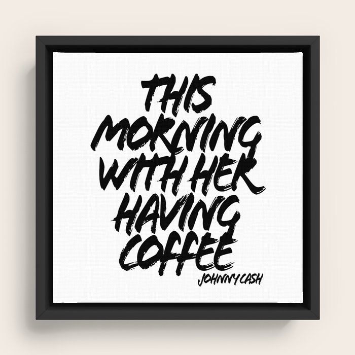 Framed Canvas