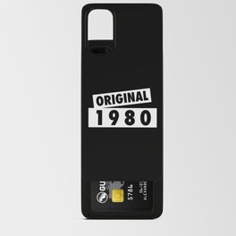 1980 Original Year Number Android Card Case