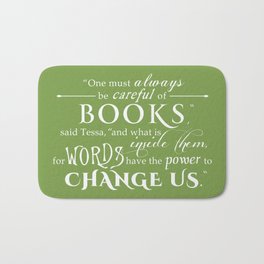 Words Have the Power to Change - Tessa (Med Green) Bath Mat