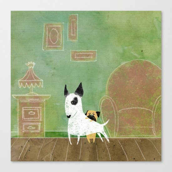 Let me see Canvas Print