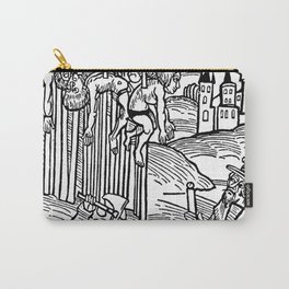 Vlad the Impaler and his victims Carry-All Pouch | Dragon, Dracul, Macabre, Vladtheimpaler, Orderofthedragon, Goth, Historicalart, Dracula, Vlad, Gothic 