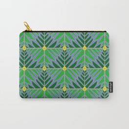 Crystal Leaves Green Carry-All Pouch