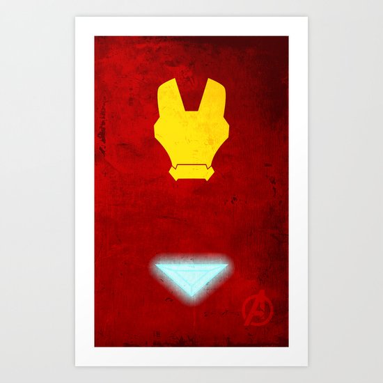 Iron Man: Avengers Movie Variant Art Print