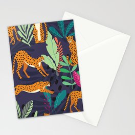 Cheetah pattern 002 Stationery Card