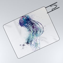 Jellyfish Picnic Blanket