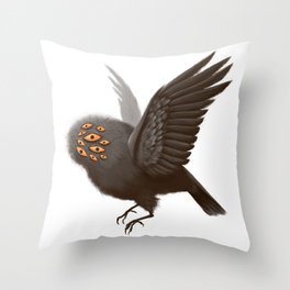 Little Bird, Little Bird Throw Pillow