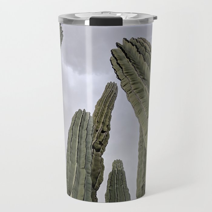 cacti, arizona sky Travel Mug