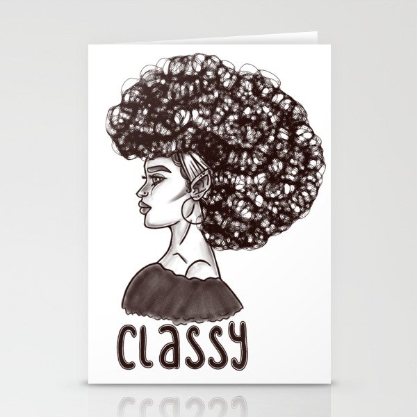 Classy Kind of lady Stationery Cards