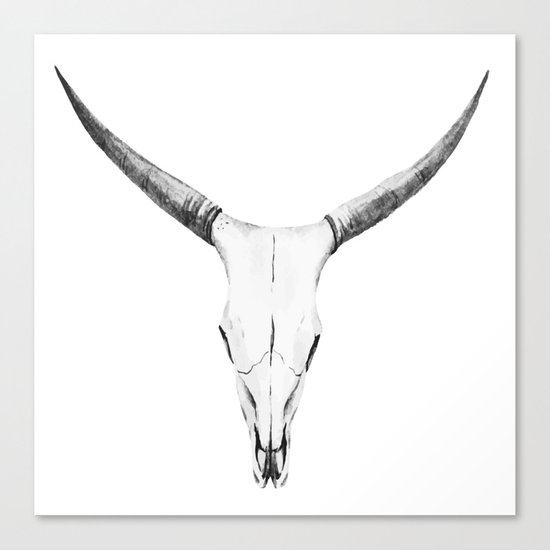 Animal Skull 06 Canvas Print