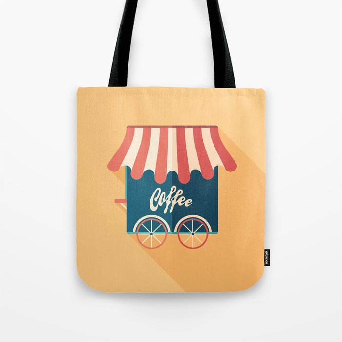 Toby's Beans Coffee Canvas Tote Bag