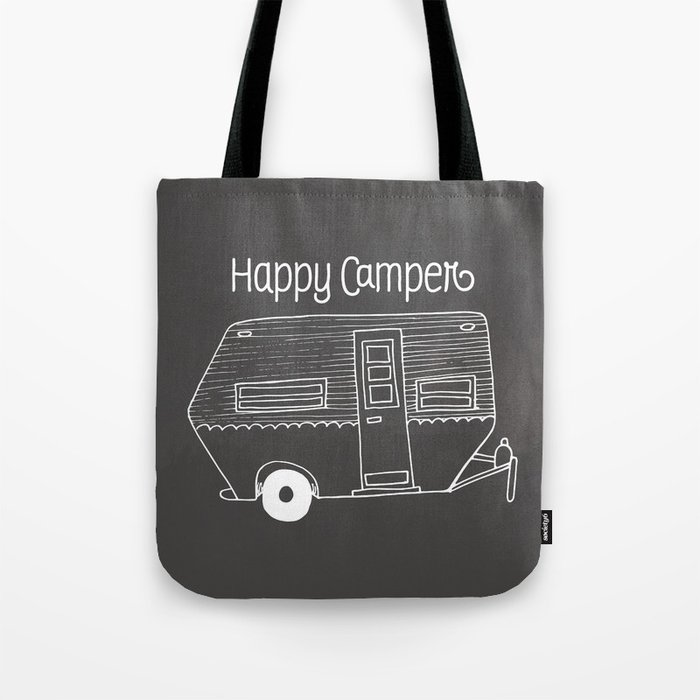 camper tote bag