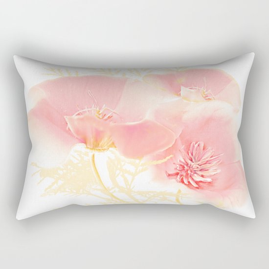 Poppies(gentle) Rectangular Pillow