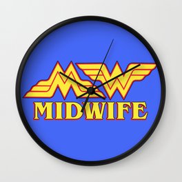 MidWife (Comic Version) Wall Clock
