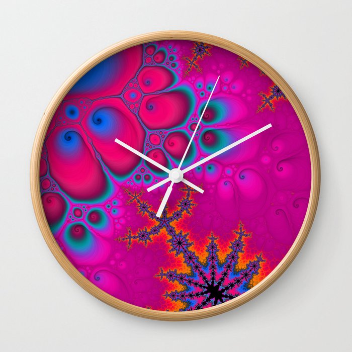 Imagine in Color Wall Clock