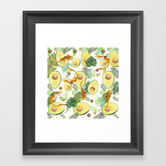 SHARKvocado Framed Art Print