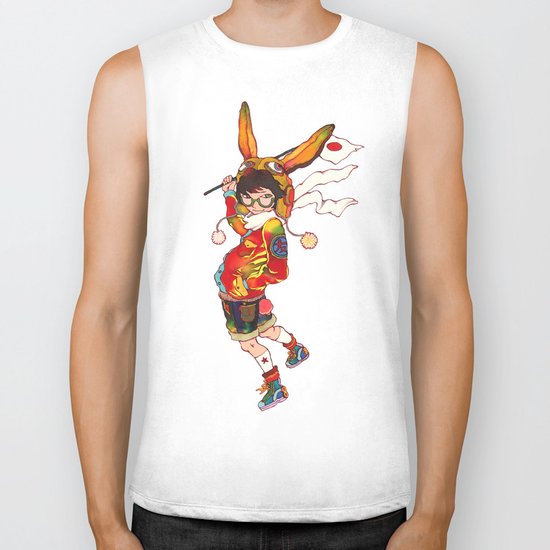 The land of the rising zine Biker Tank