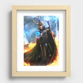 Loki Recessed Framed Print