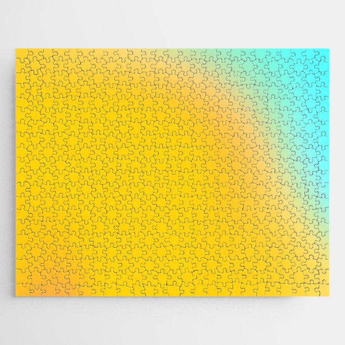 Yellow & Green Jigsaw Puzzle