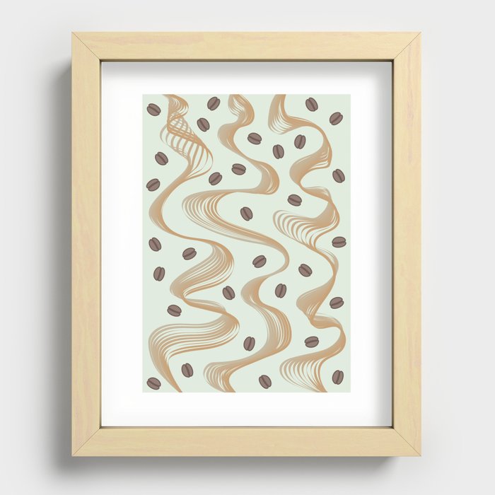 Coffee Party Recessed Framed Print