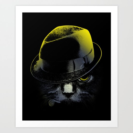 The Alley Cat Art Print