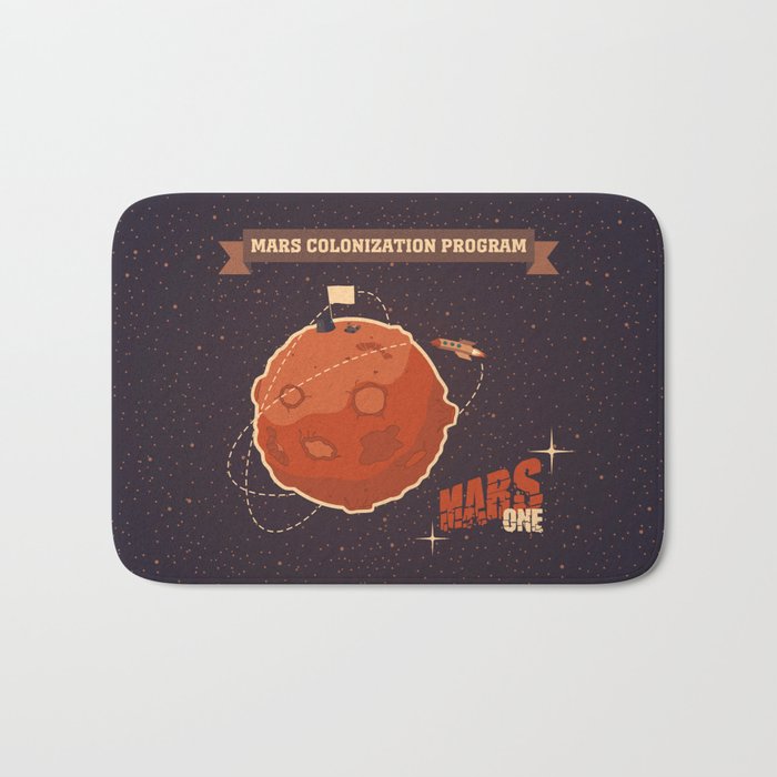 Mars colonization project Bath Mat