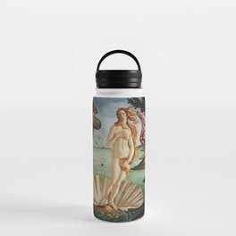 The Birth of Venus Painting by Sandro Botticelli Water Bottle