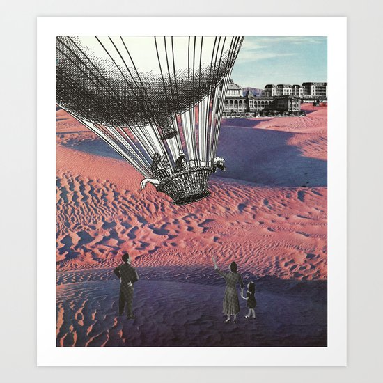 Look! Art Print