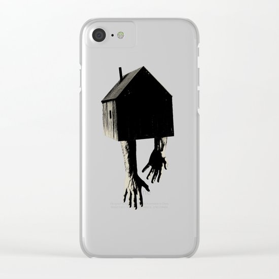 echando raíces Clear iPhone Case