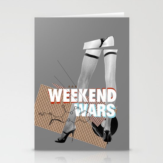 Weekend Wars Stationery Cards