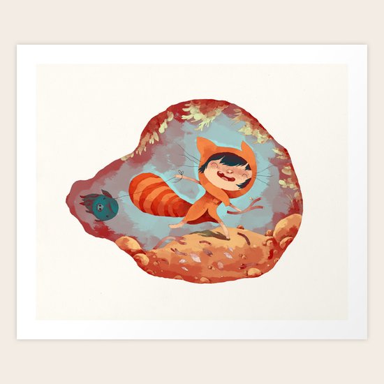la plume Art Print