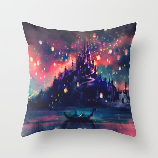 The Lights Throw Pillow